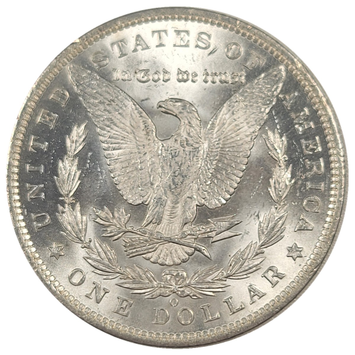 1885-O-$1-Morgan-Dollar-#14---Gold-Trade-#14-Of-17